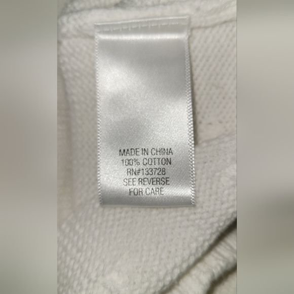 Croft & Barrow small white sweater - Picture 4 of 5